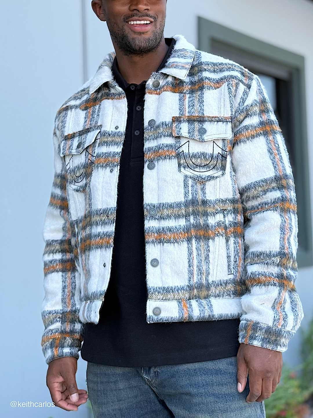 True Religion - WESTERN FLANNEL JACKET