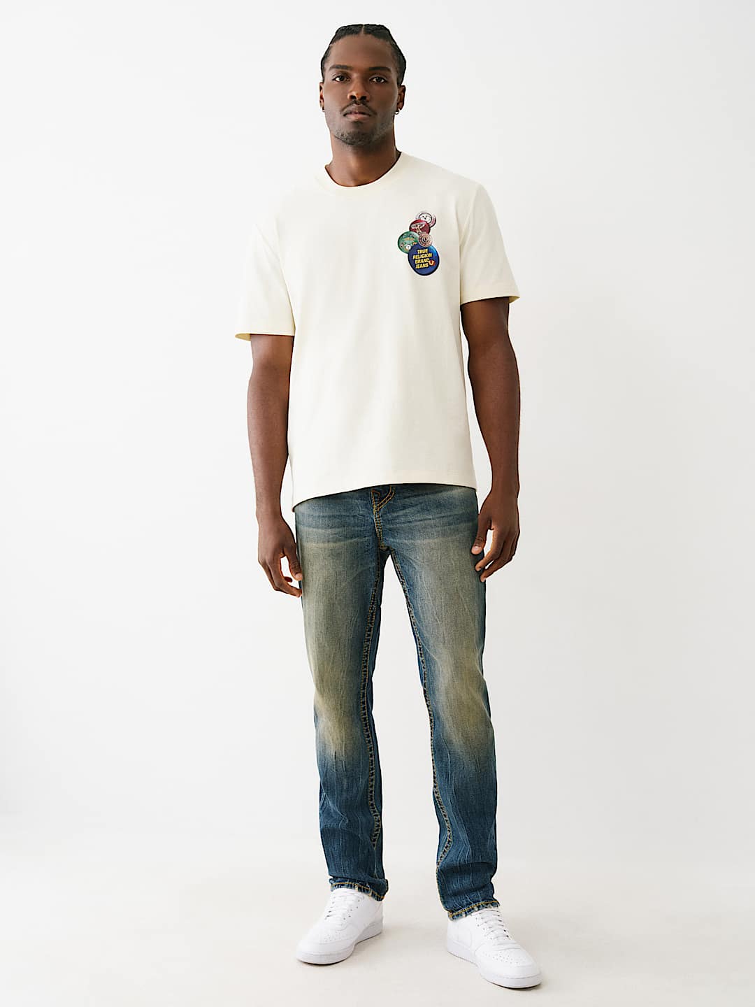 True Religion - ROCCO BIG T HERITAGE HORSESHOE SKINNY JEAN - Brandatak Store