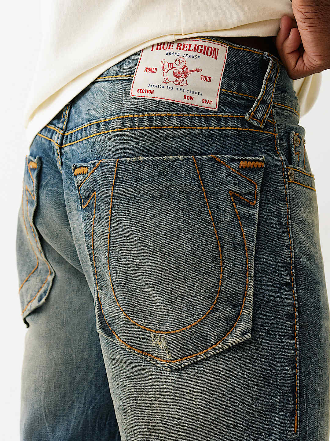 True Religion - ROCCO BIG T HERITAGE HORSESHOE SKINNY JEAN - Brandatak Store