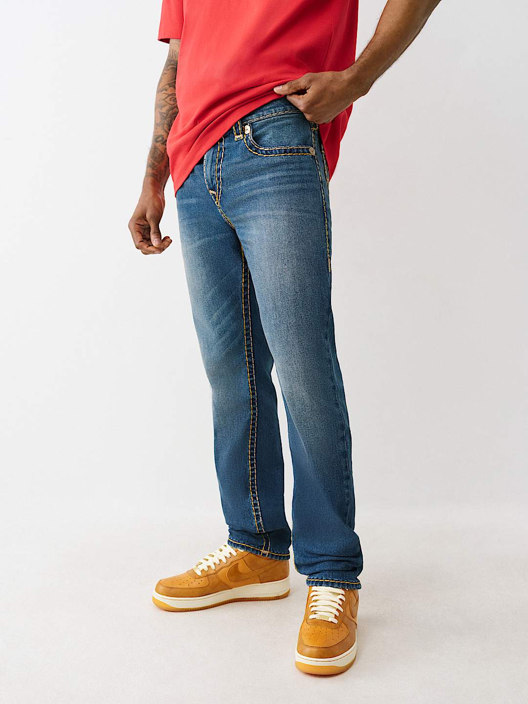 True Religion - ROCCO SUPER T SKINNY JEAN 32” - Brandatak Store