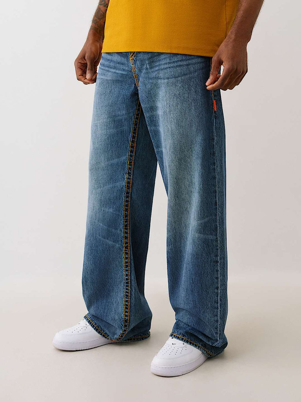 True Religion - VINNY SUPER T ULTRA BAGGY JEAN - Brandatak Store
