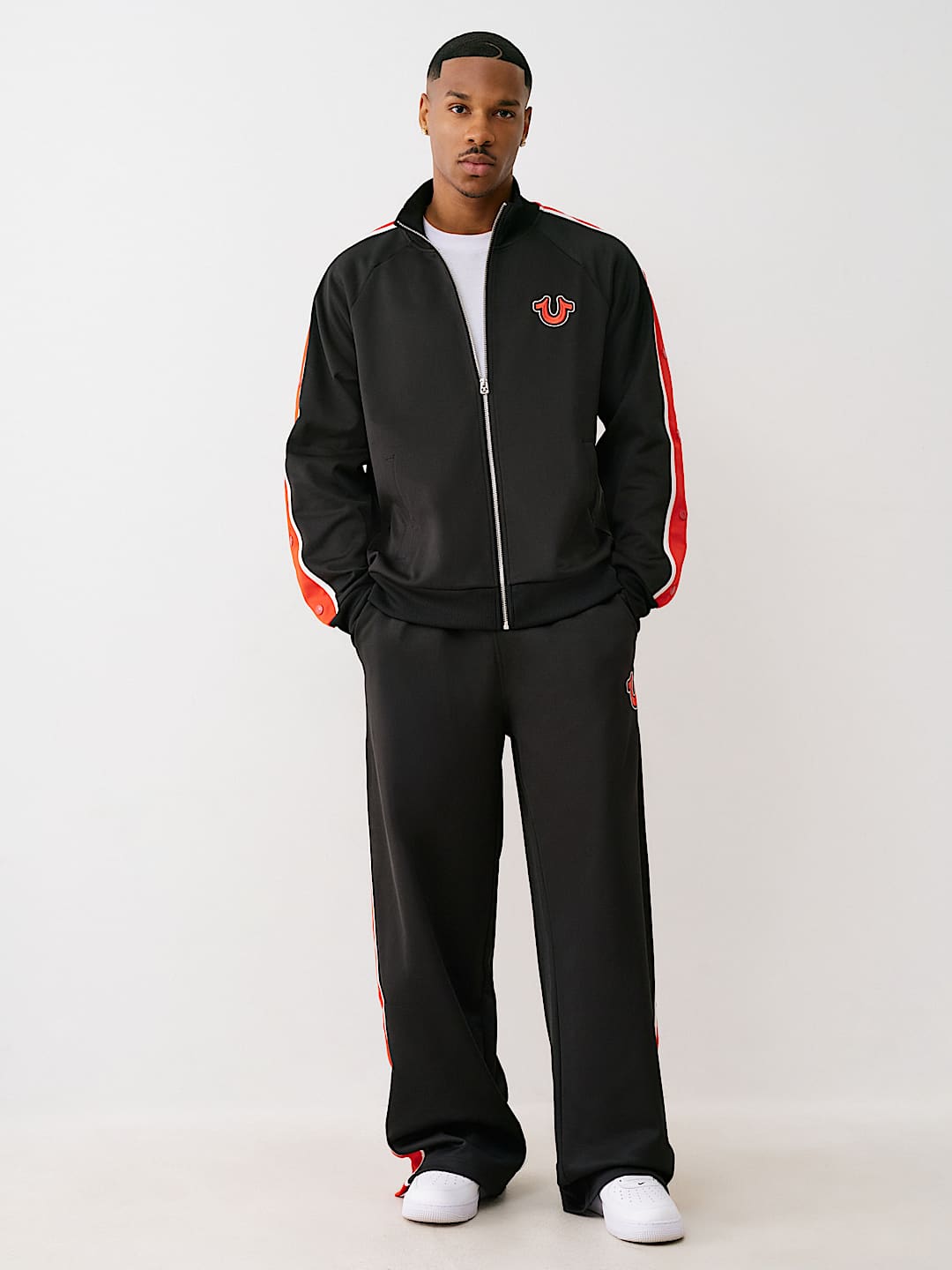 True Religion - EMBROIDERED TRACK JACKET
