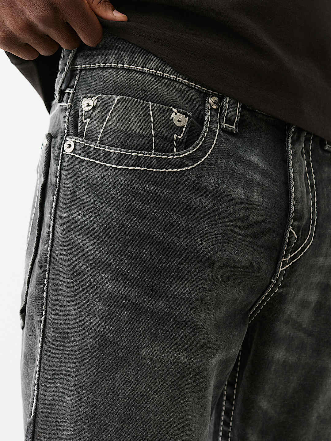 TRUE RELIGION - RICKY BIG T HERITAGE HORSESHOE STRAIGHT JEAN