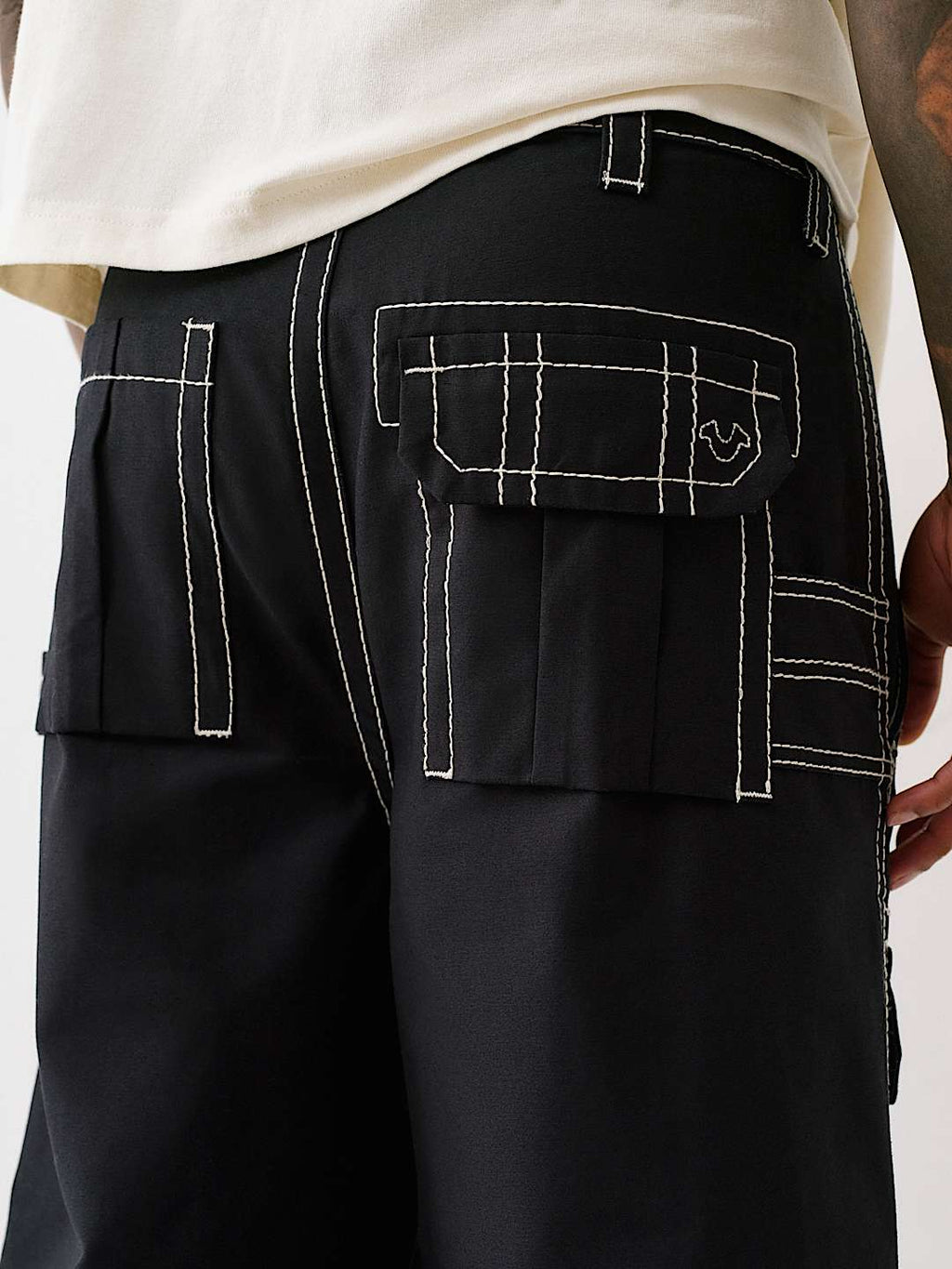 True Religion - Baggy Big T Utility Pant