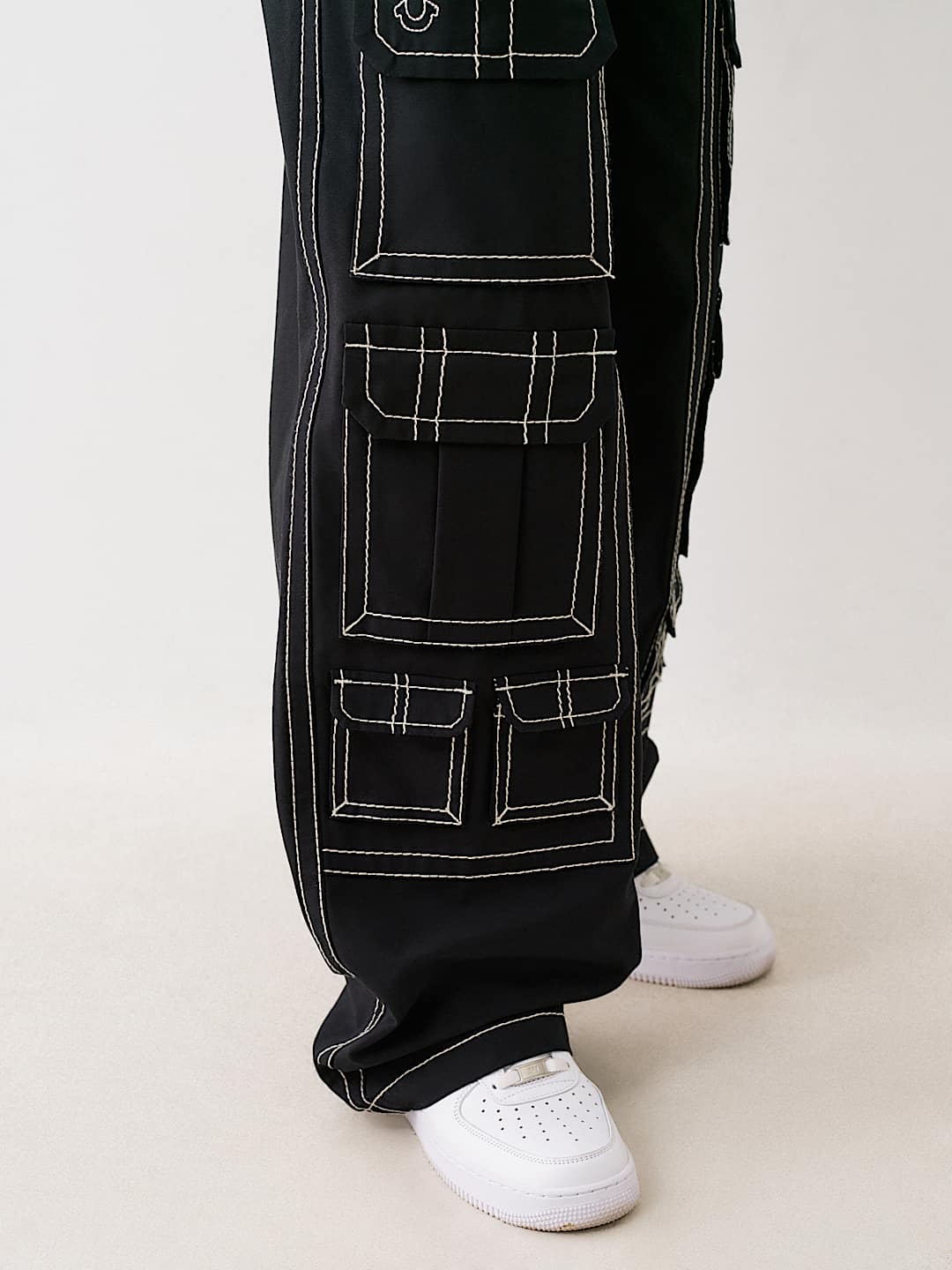 True Religion - Baggy Big T Utility Pant