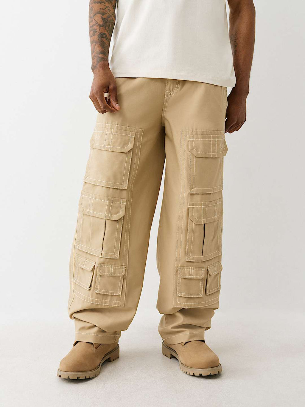 True Religion - Baggy Big T Utility Pant