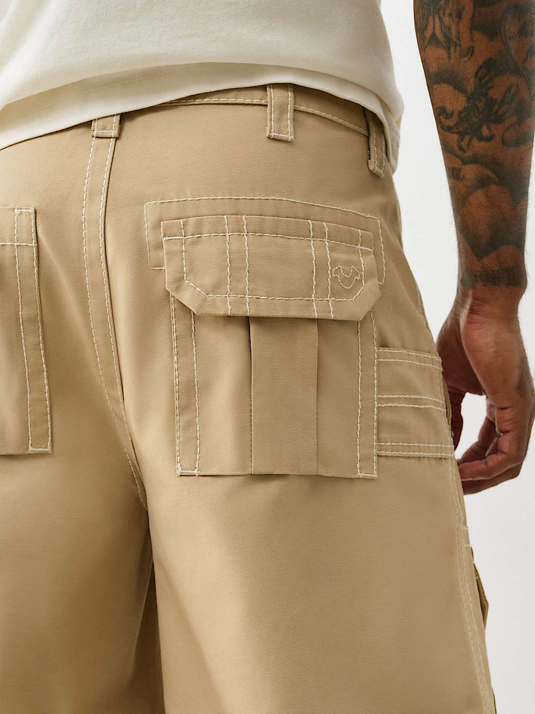 True Religion - Baggy Big T Utility Pant