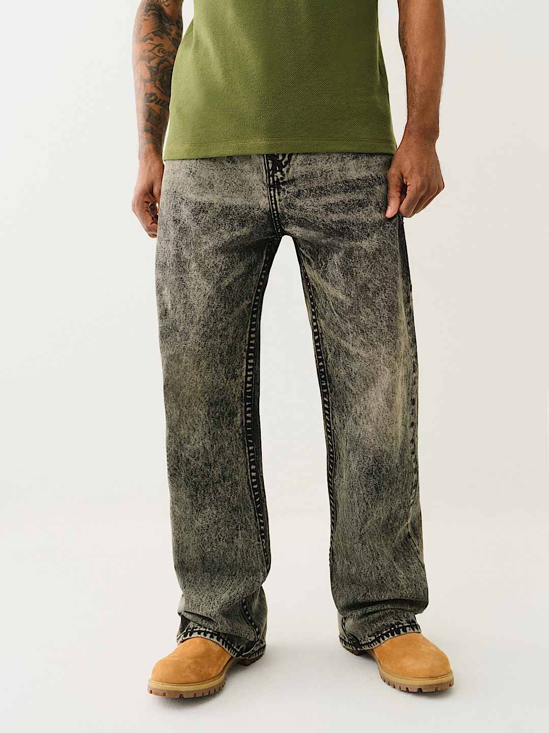 True Religion - Vinny Super T Flap Ultra Baggy Jean
