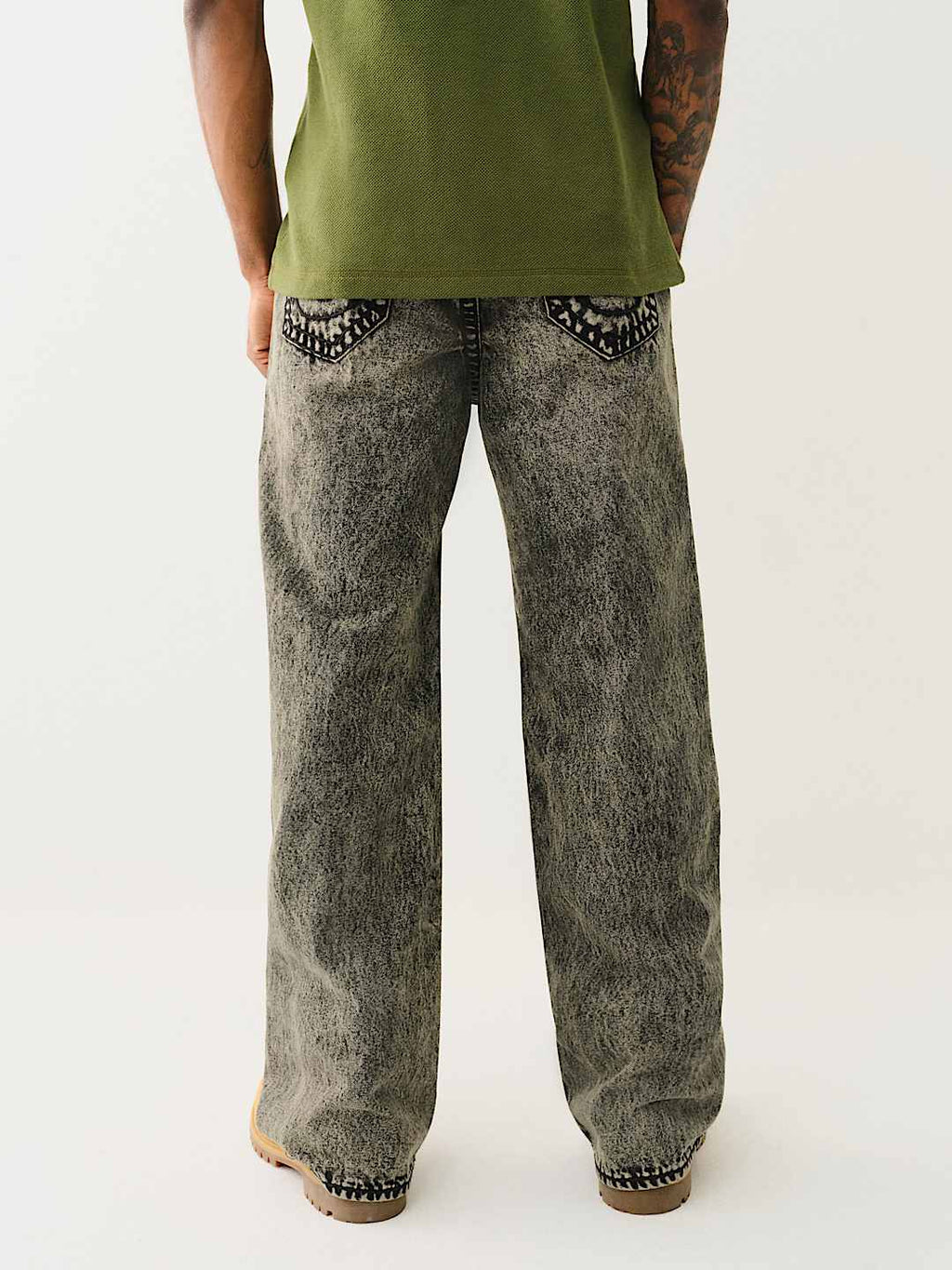 True Religion - Vinny Super T Flap Ultra Baggy Jean