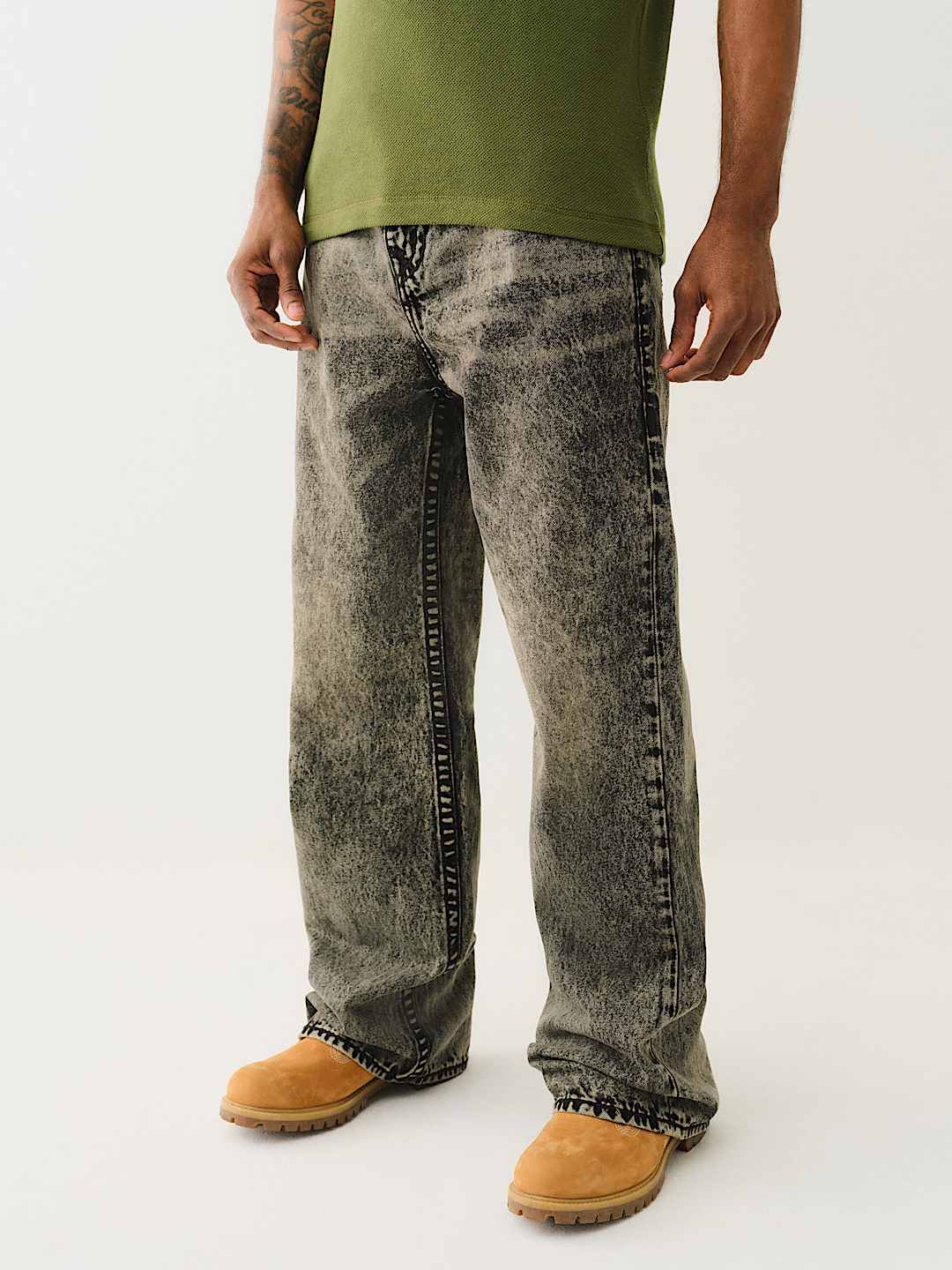 True Religion - Vinny Super T Flap Ultra Baggy Jean