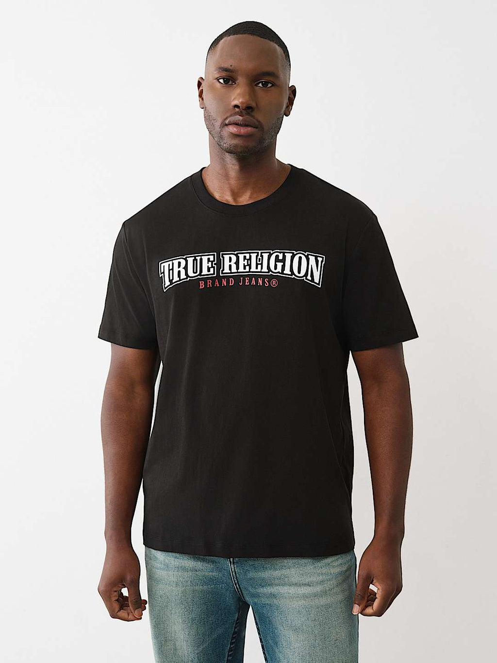 True Religion - Flocked World Tour Tee