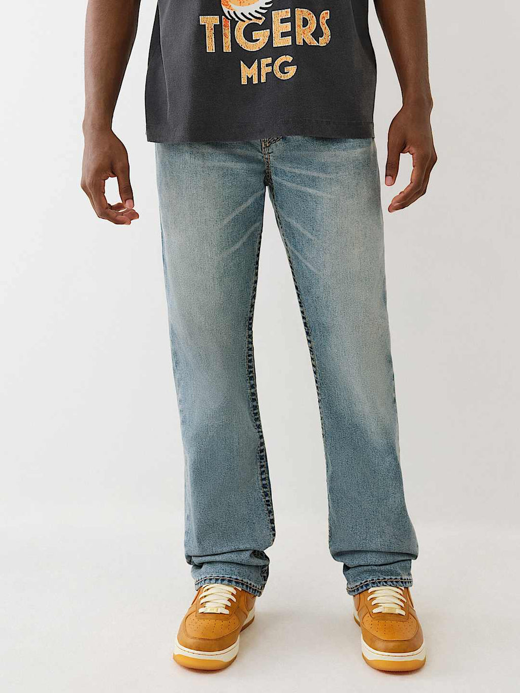 True Religion - Ricky Super T Flap Straight Jean 34"