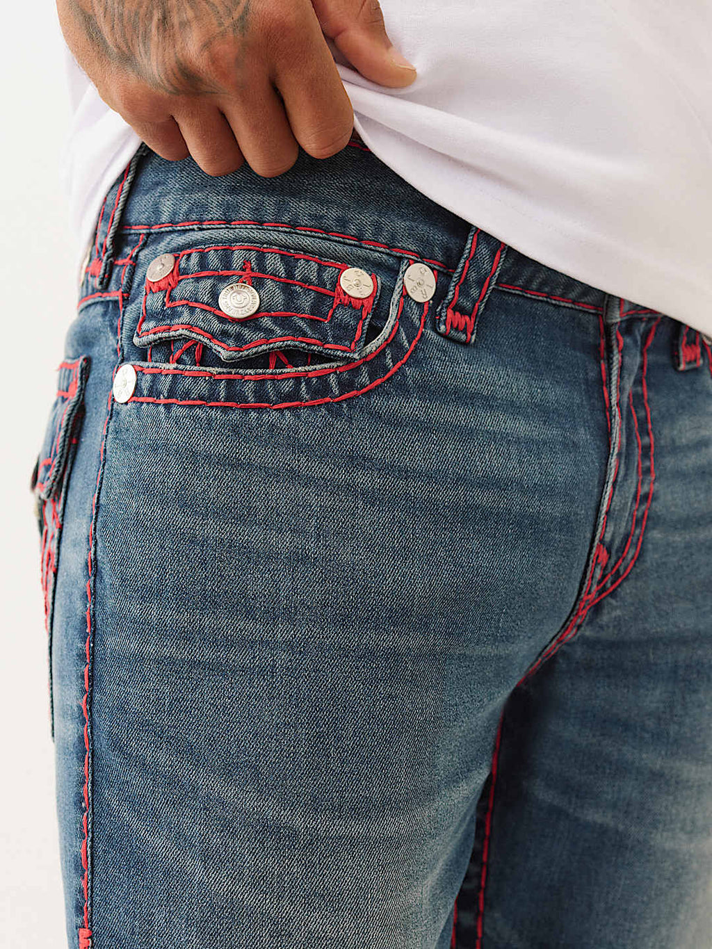 True Religion - Billy Super T Relaxed Jean 34"