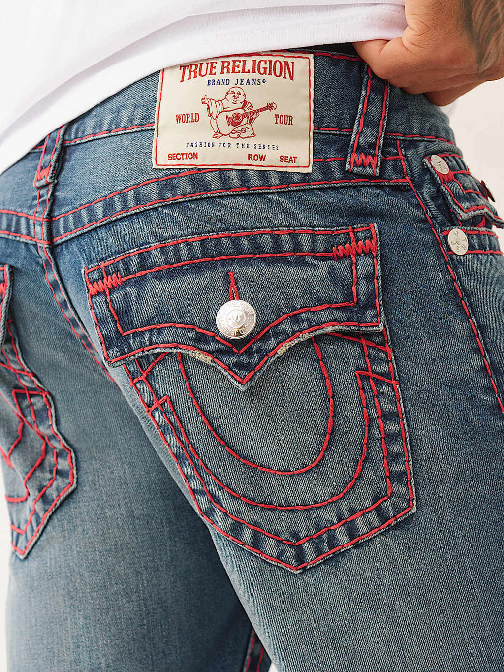 True Religion - Billy Super T Relaxed Jean 34"