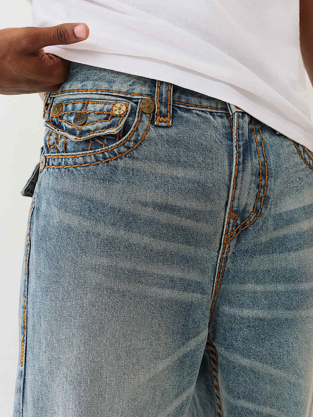 True Religion - Vinny Super T Ultra Baggy Jean 34"