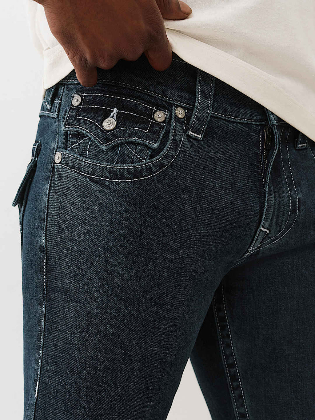 True Religion - Billy Flap Bootcut Jean 34"