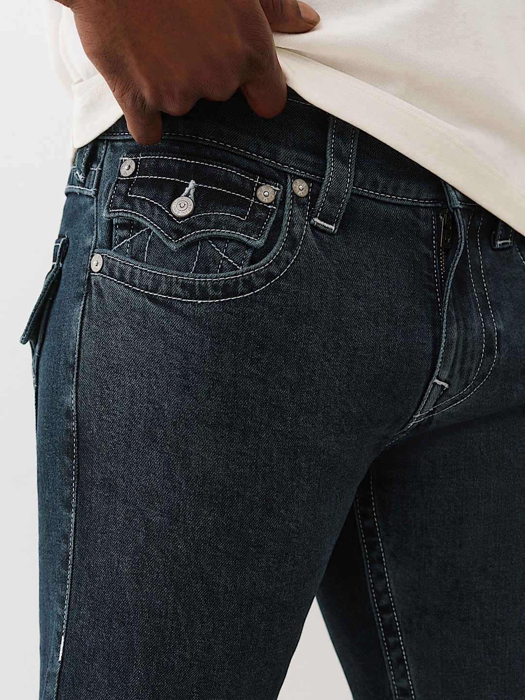 True Religion - Billy Flap Bootcut Jean 34"