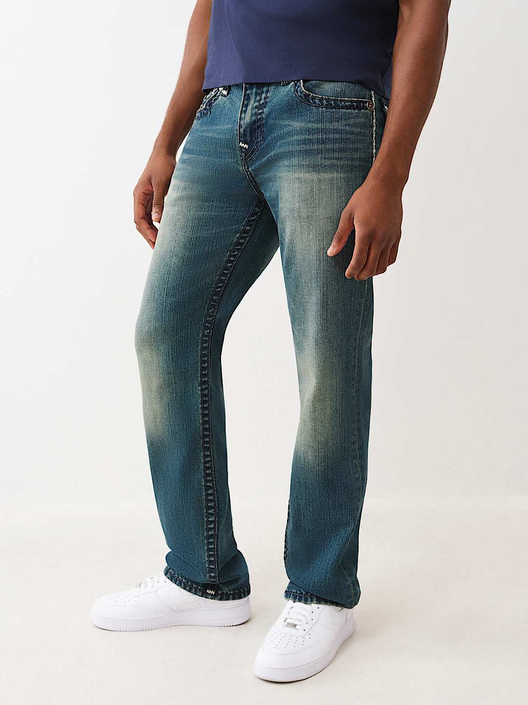 True Religion - Ricky Super Gt Straight Jean 34”