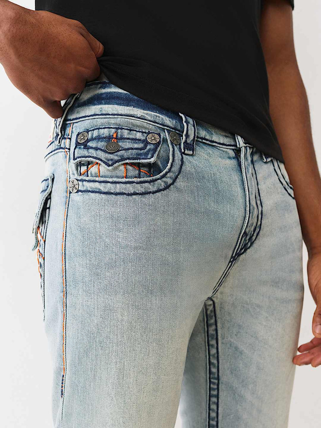 True Religion - Ricky Super T Straight Jean 34”