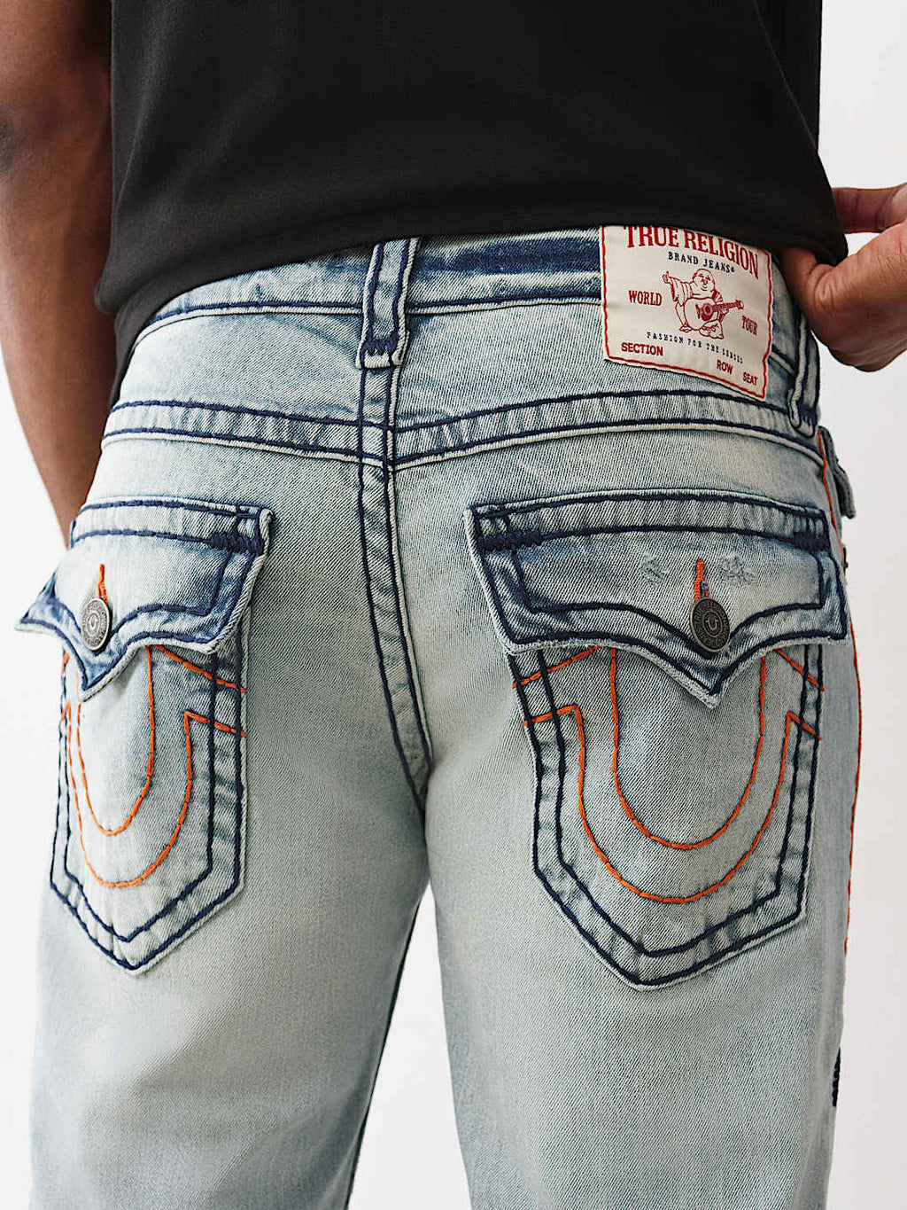 True Religion - Ricky Super T Straight Jean 34”