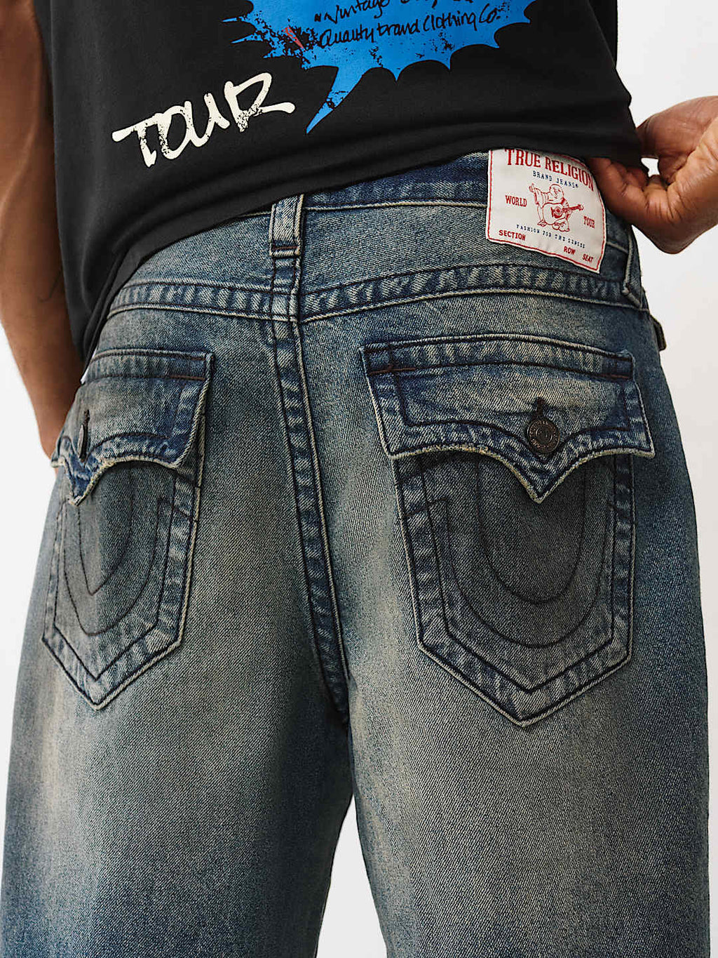 True Religion - Vinny Ultra Baggy Jean 34"