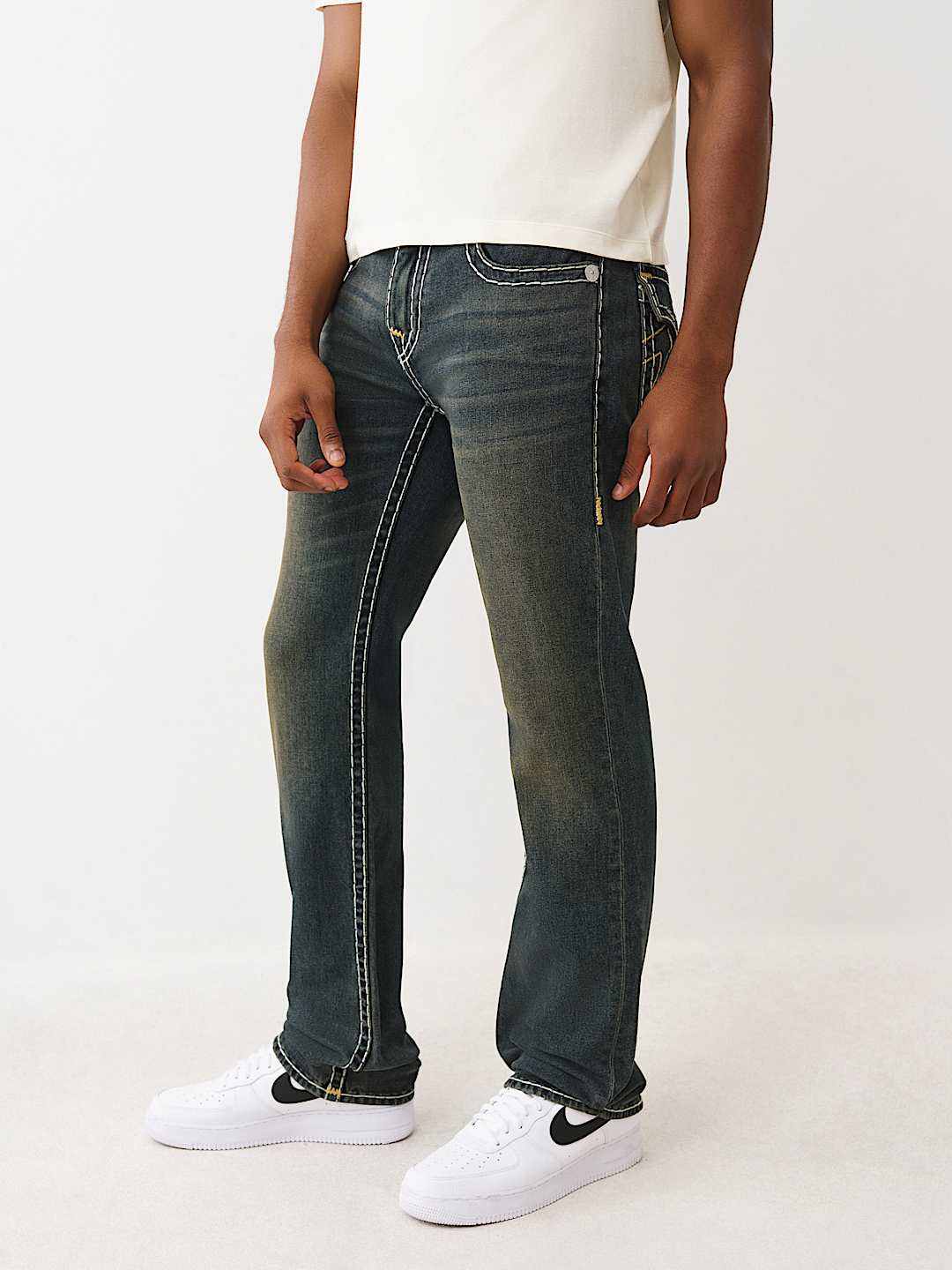 True Religion - Ricky Super T Flap Jean 32”