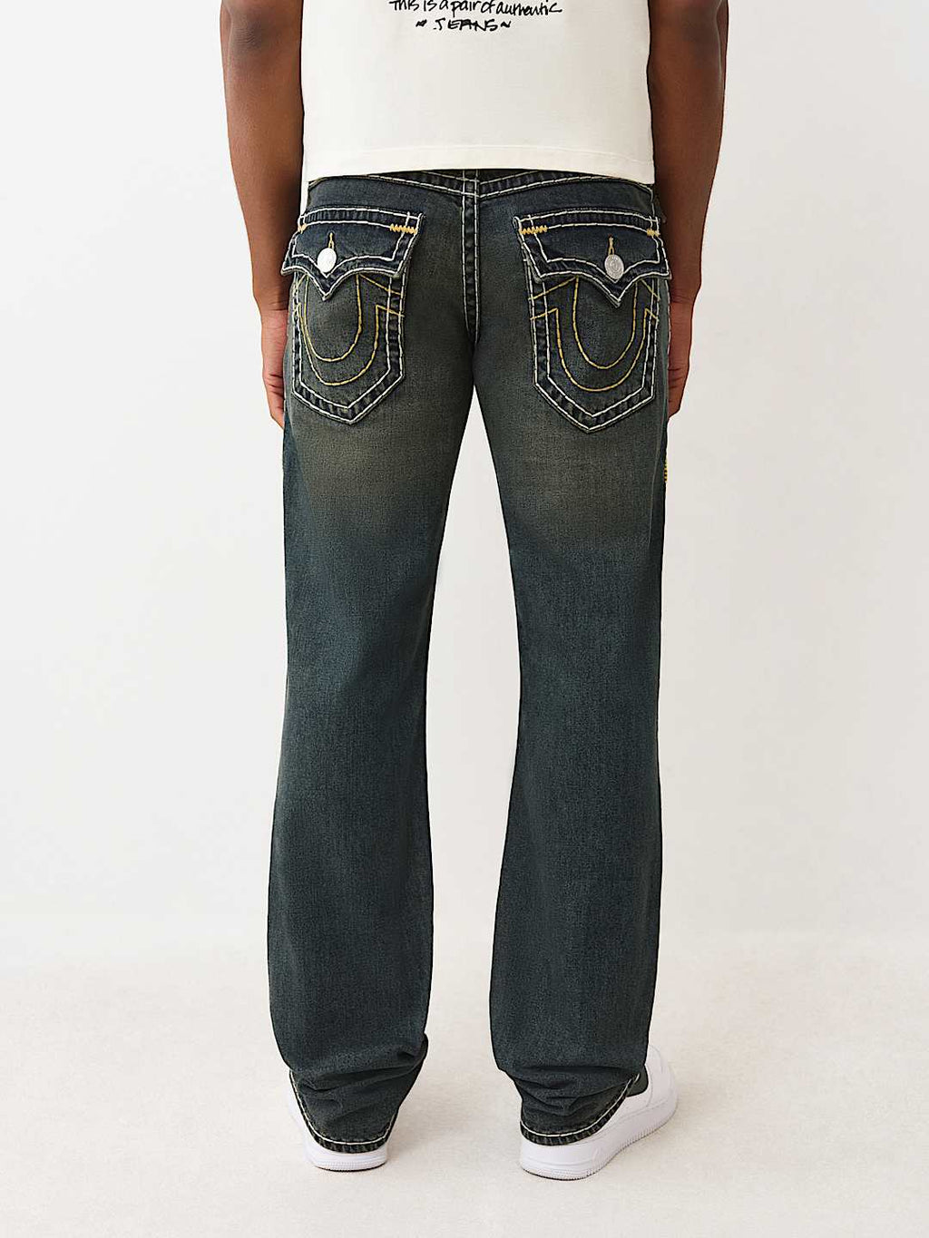 True Religion - Ricky Super T Flap Jean 32”