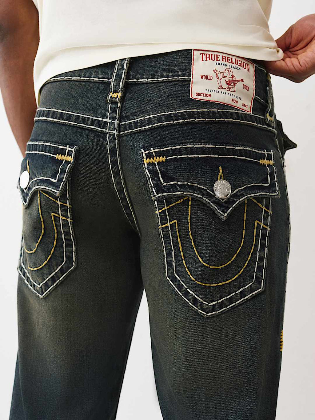 True Religion - Ricky Super T Flap Jean 32”