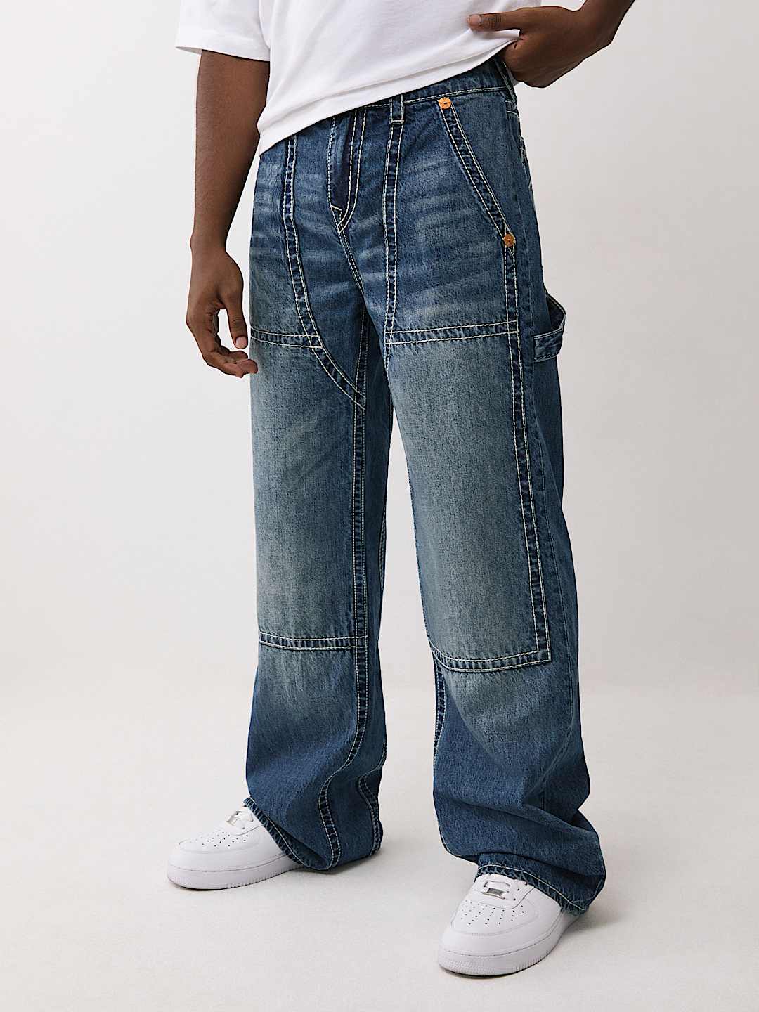 True Religion - Vinny Big T Carpenter Baggy Jean 34”