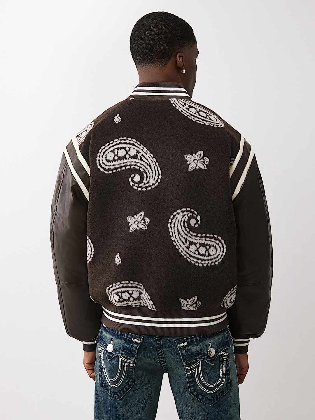 True Religion - Wool Retro Varsity Jacket