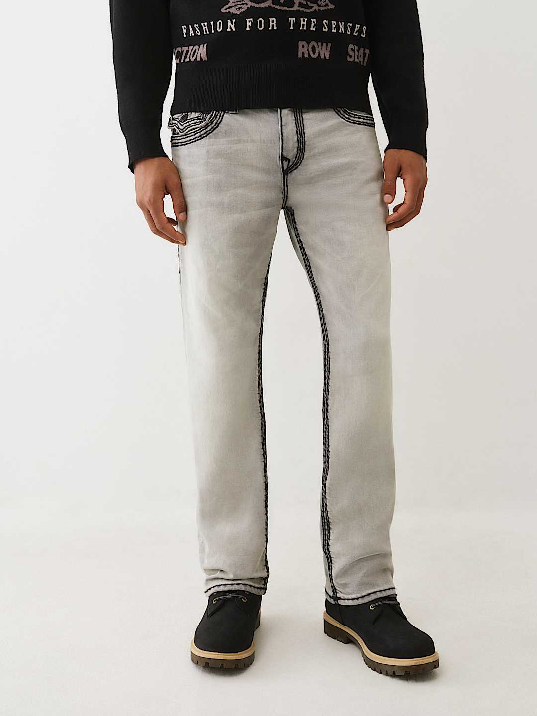 True Religion - Ricky Super Qt Flap Straight Jean 34”