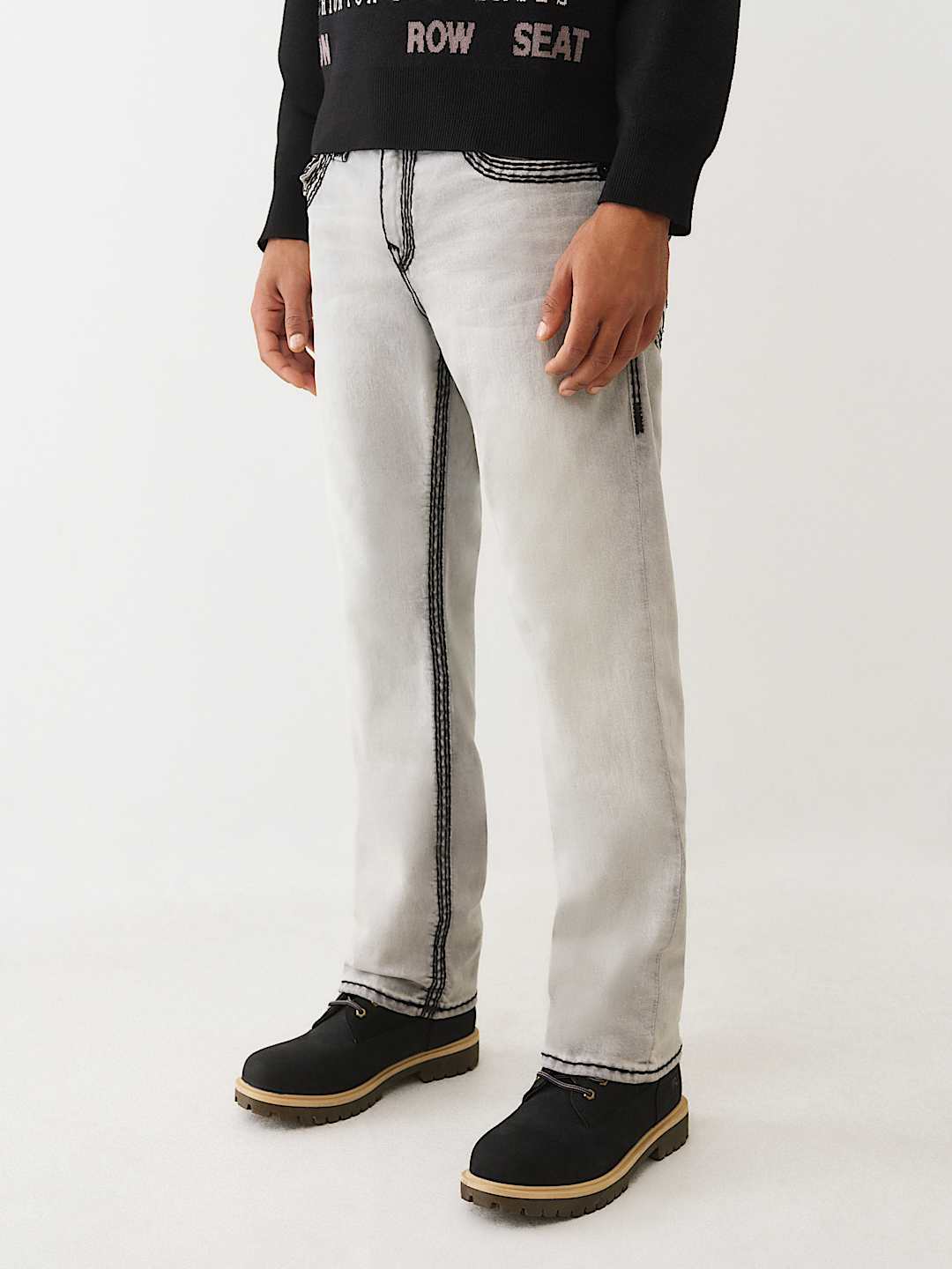 True Religion - Ricky Super Qt Flap Straight Jean 34”