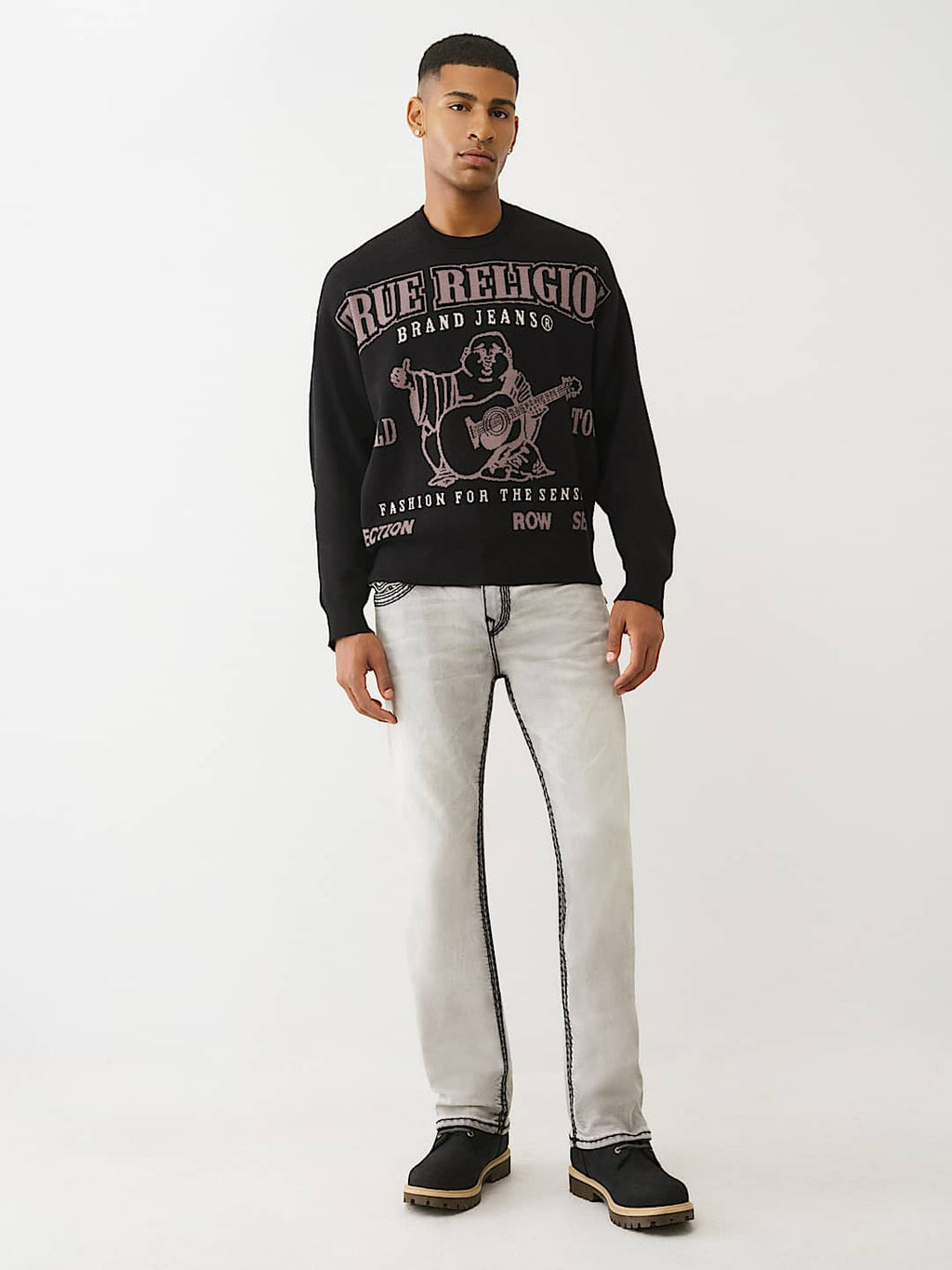 True Religion - Ricky Super Qt Flap Straight Jean 34”