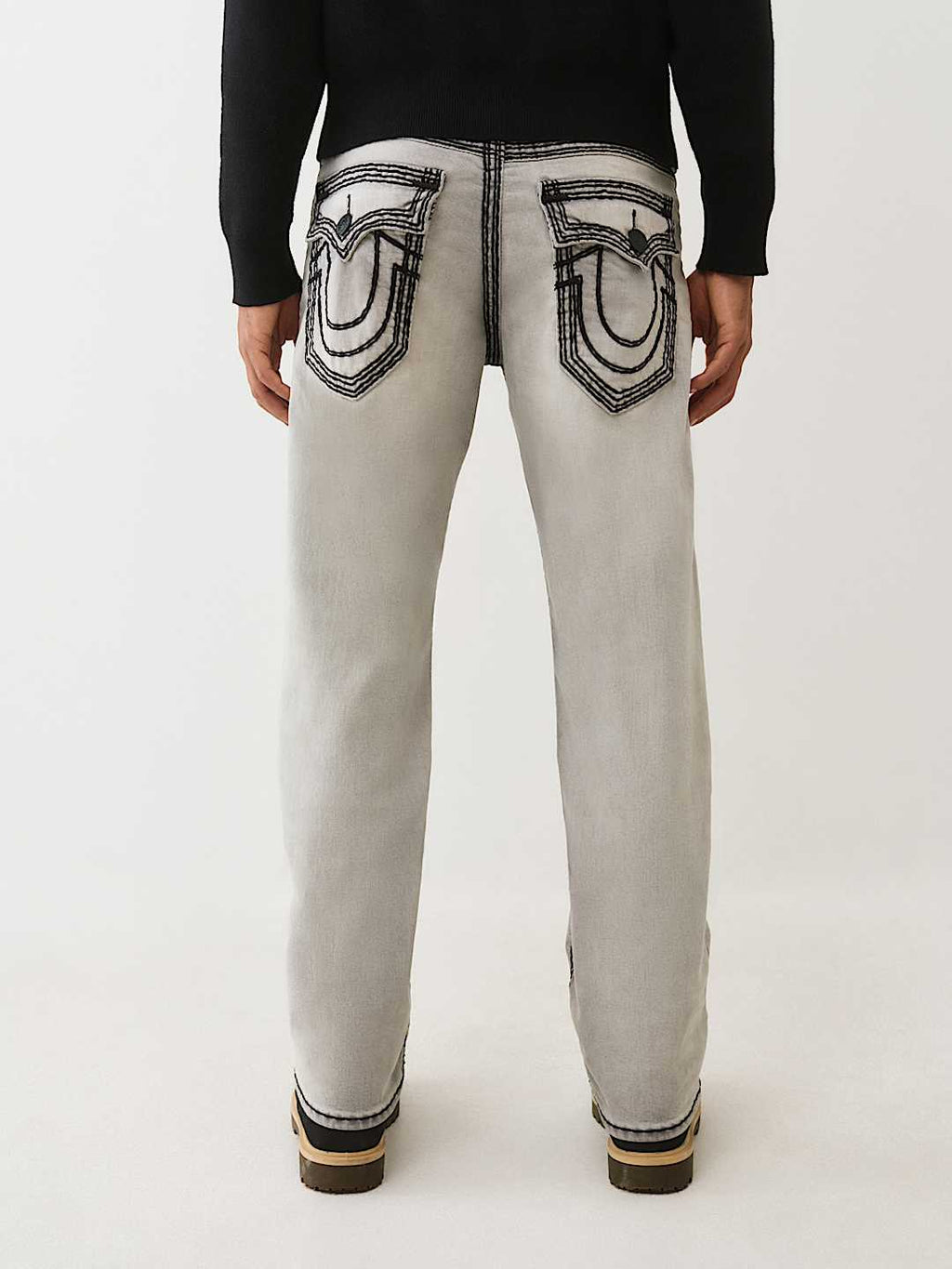 True Religion - Ricky Super Qt Flap Straight Jean 34”