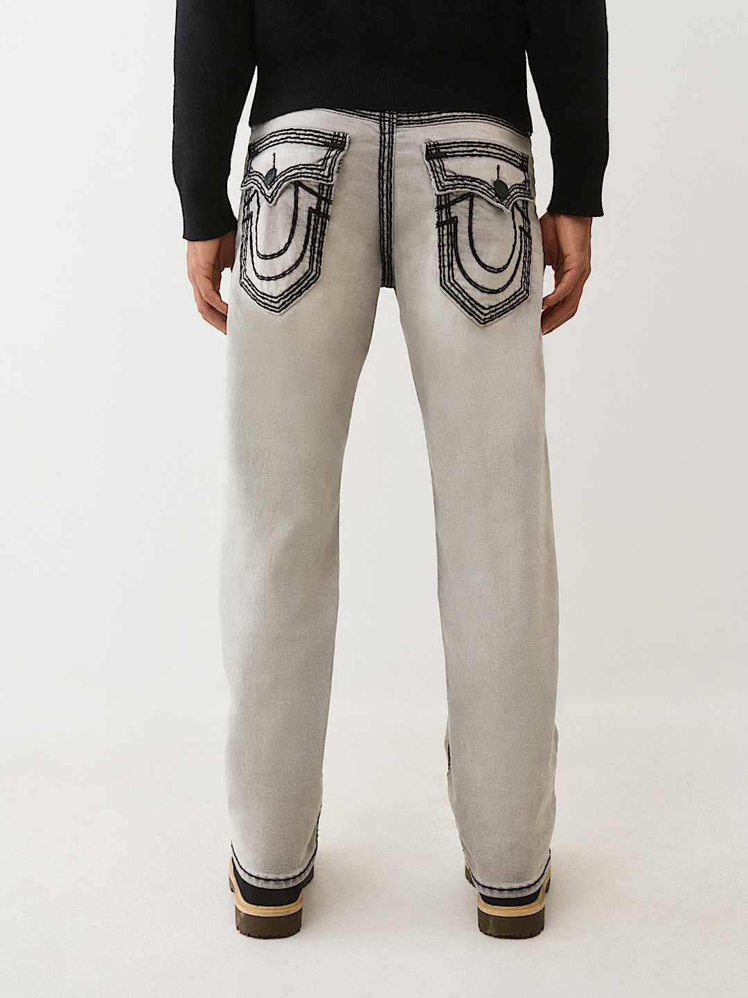 True Religion - Ricky Super Qt Flap Straight Jean 34”