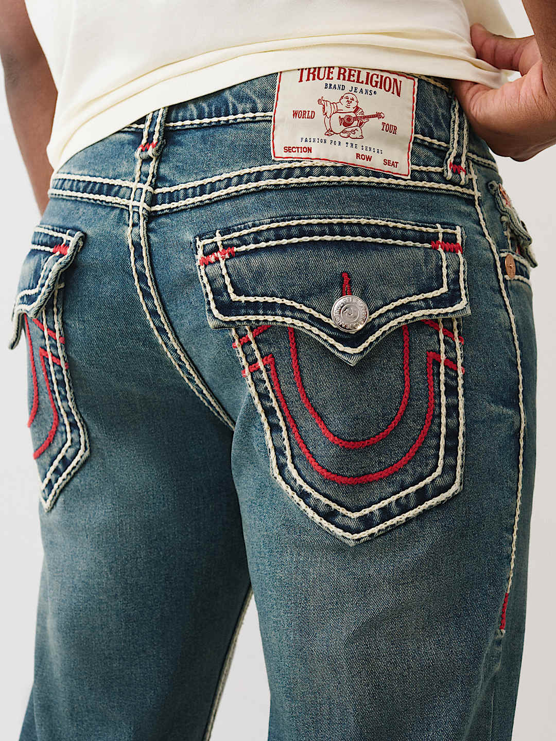True Religion - Billy Rope Stitch Bootcut Jean 34"