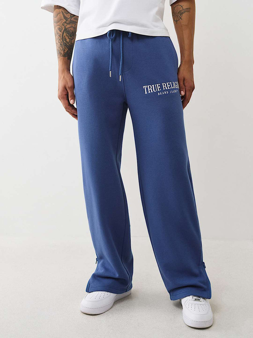 True Religion - ZIP-UP BAGGY SWEATPANT