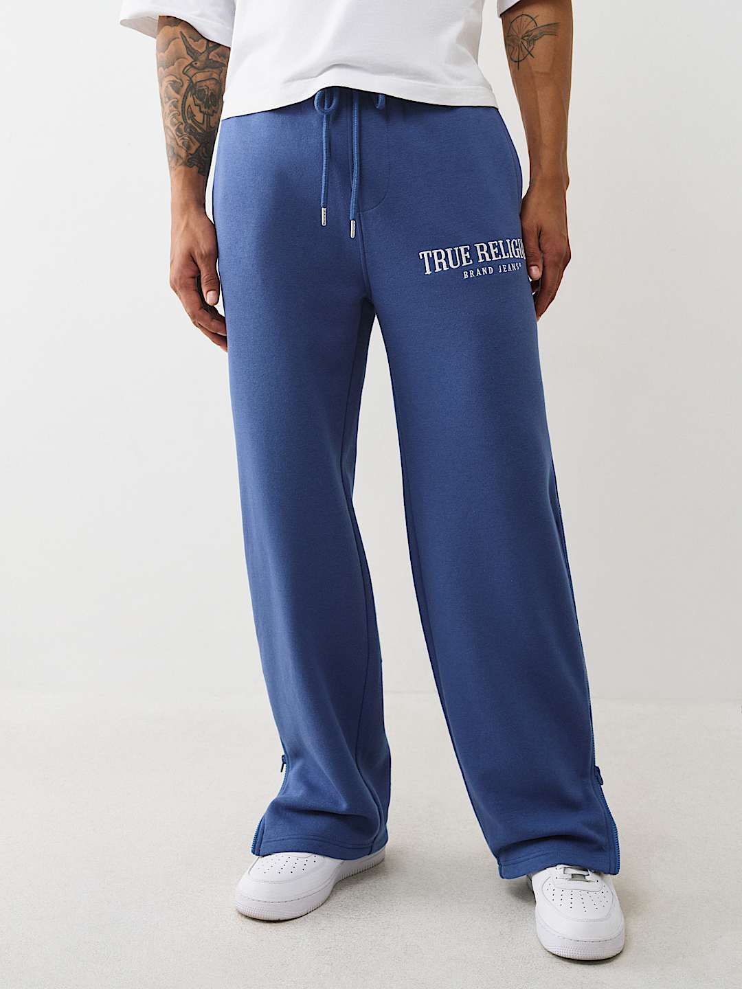 True Religion - ZIP-UP BAGGY SWEATPANT