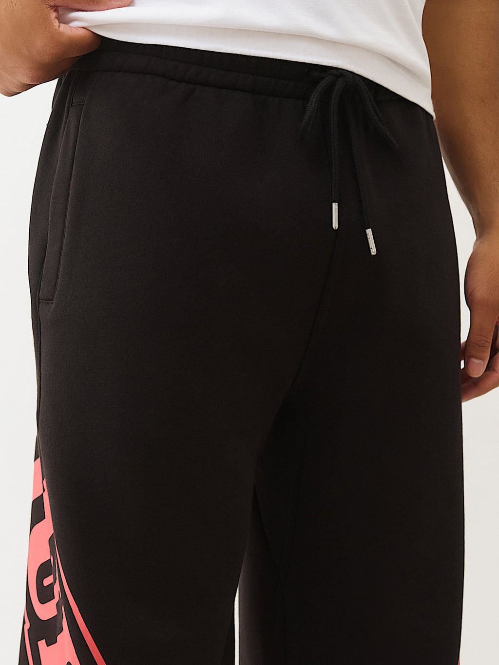 True Religion - Overt Arched Logo Baggy Jogger