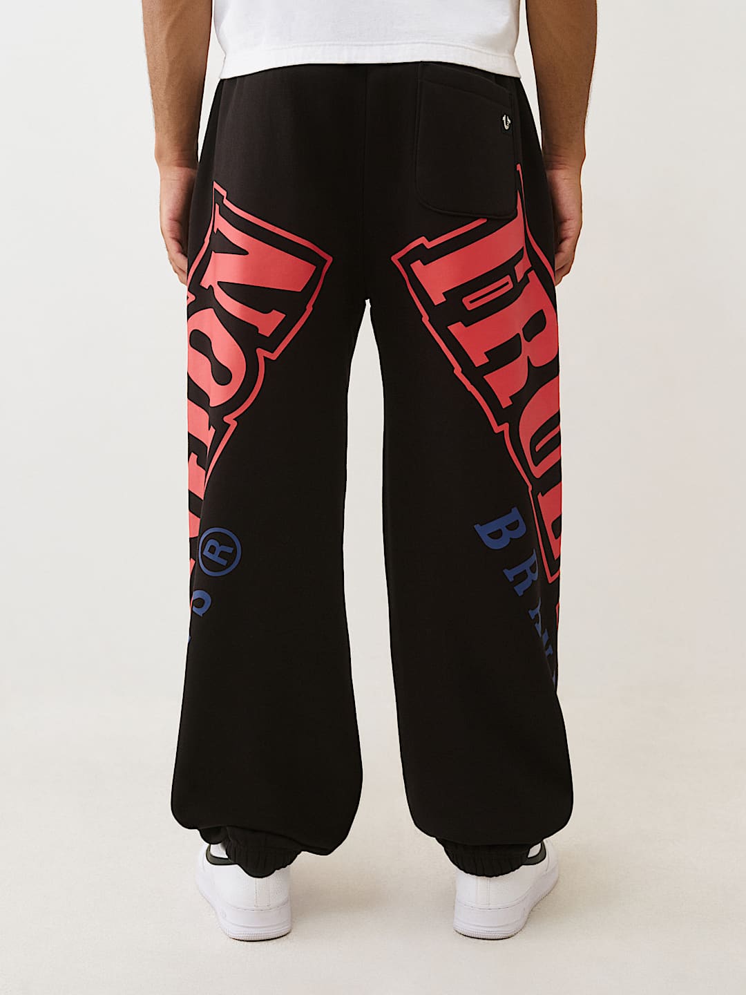 True Religion - Overt Arched Logo Baggy Jogger