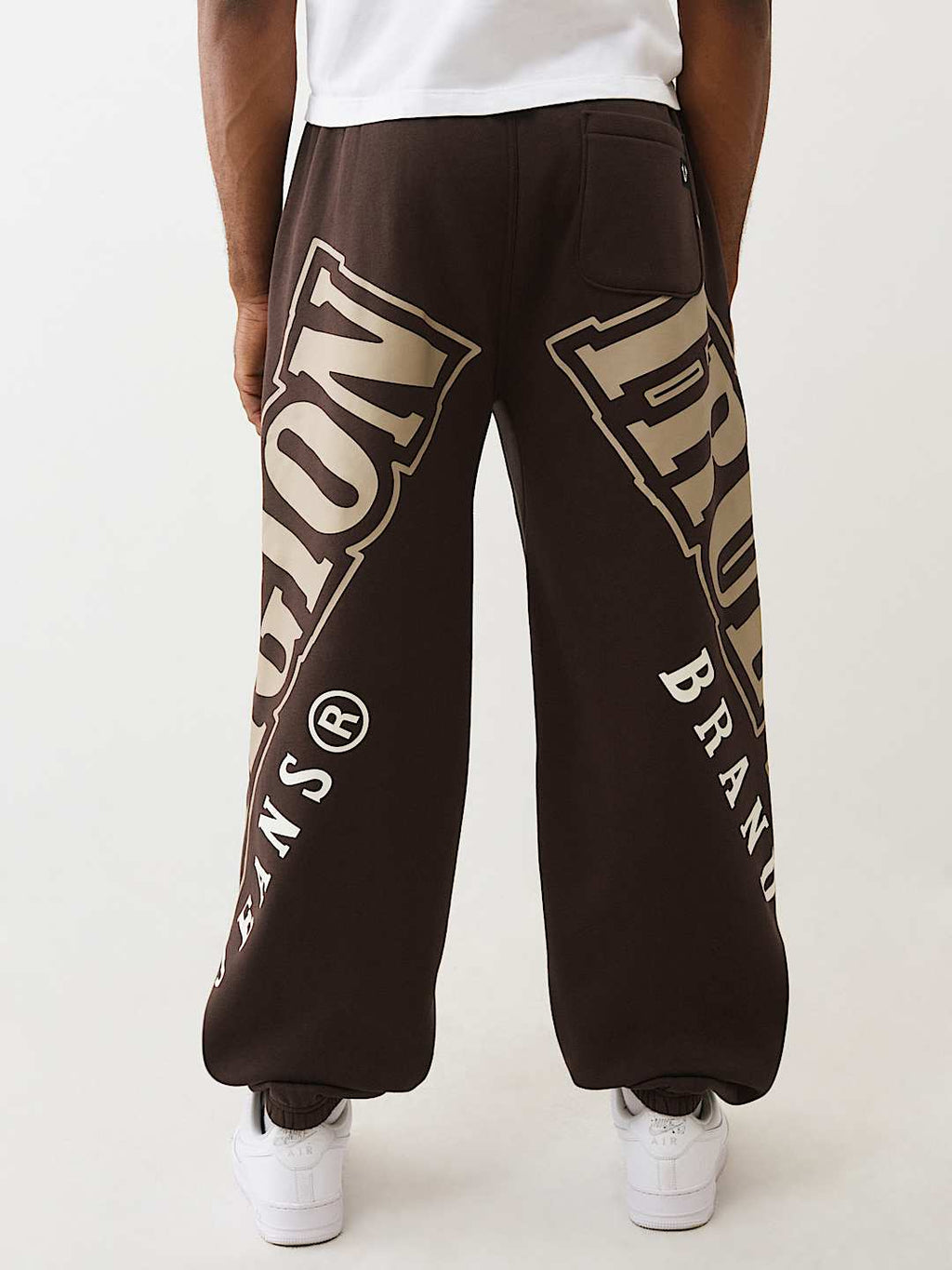 True Religion - Overt Arched Logo Baggy Jogger