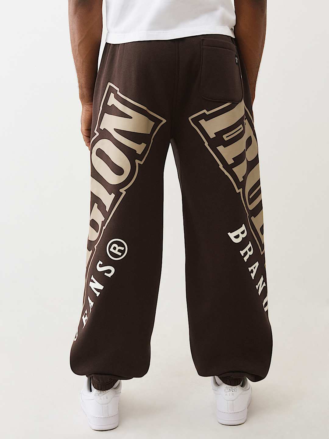 True Religion - Overt Arched Logo Baggy Jogger