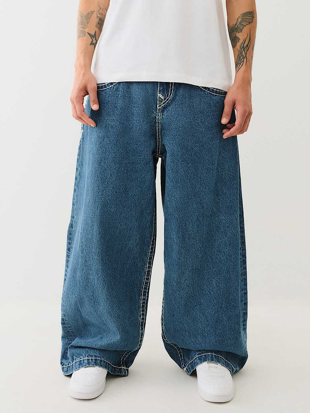 True Religion - Mikey Super T Xl Pocket Baggy Af Jean