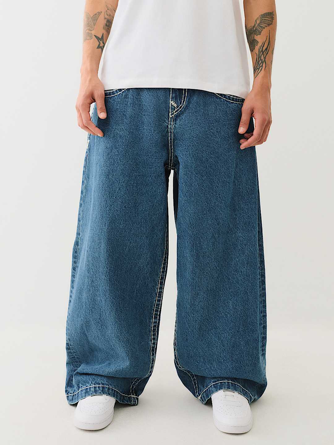 True Religion - Mikey Super T Xl Pocket Baggy Af Jean
