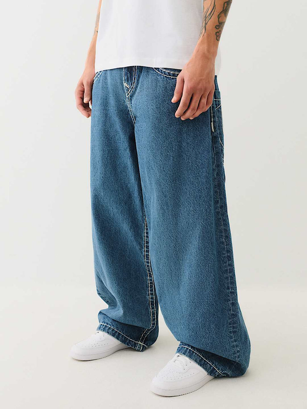 True Religion - Mikey Super T Xl Pocket Baggy Af Jean