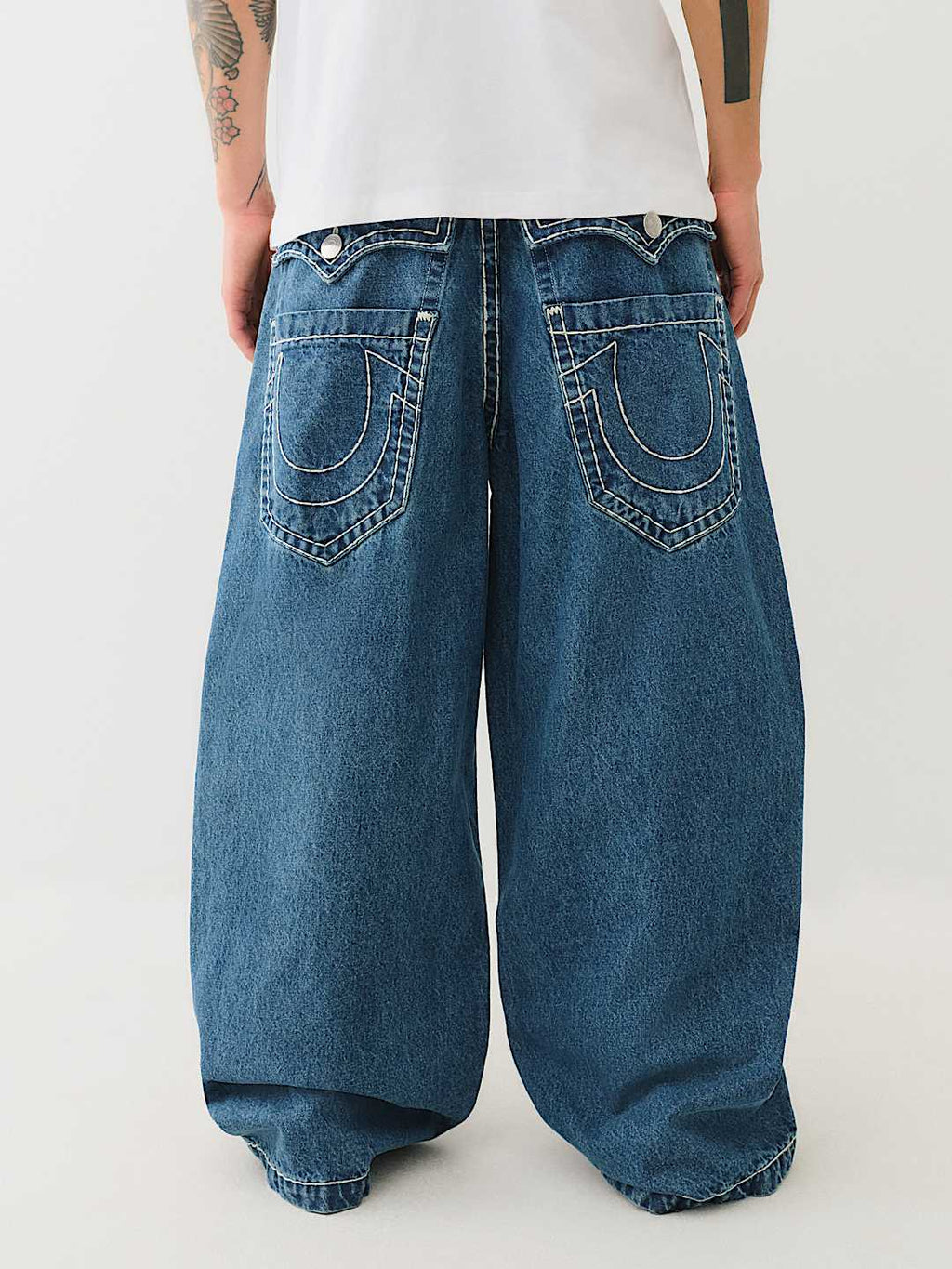 True Religion - Mikey Super T Xl Pocket Baggy Af Jean