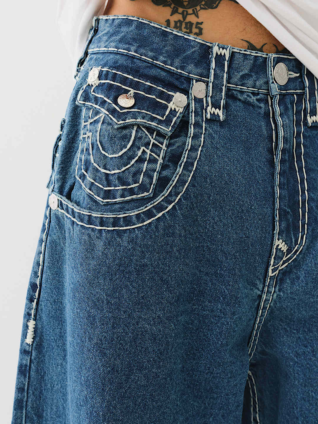 True Religion - Mikey Super T Xl Pocket Baggy Af Jean