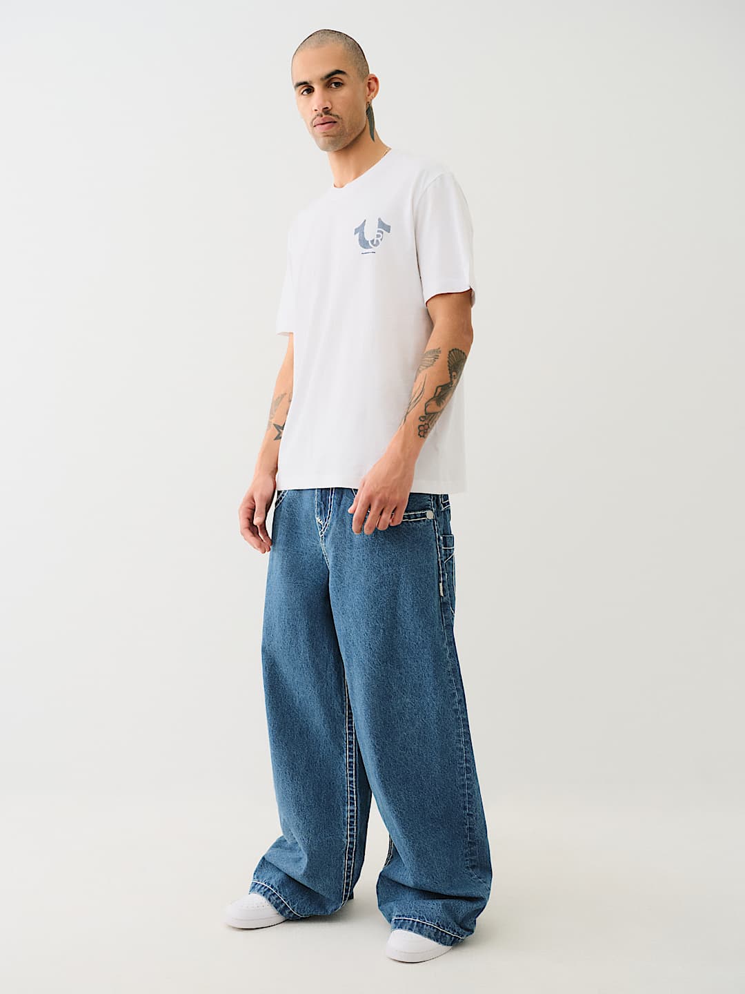 True Religion - Mikey Super T Xl Pocket Baggy Af Jean