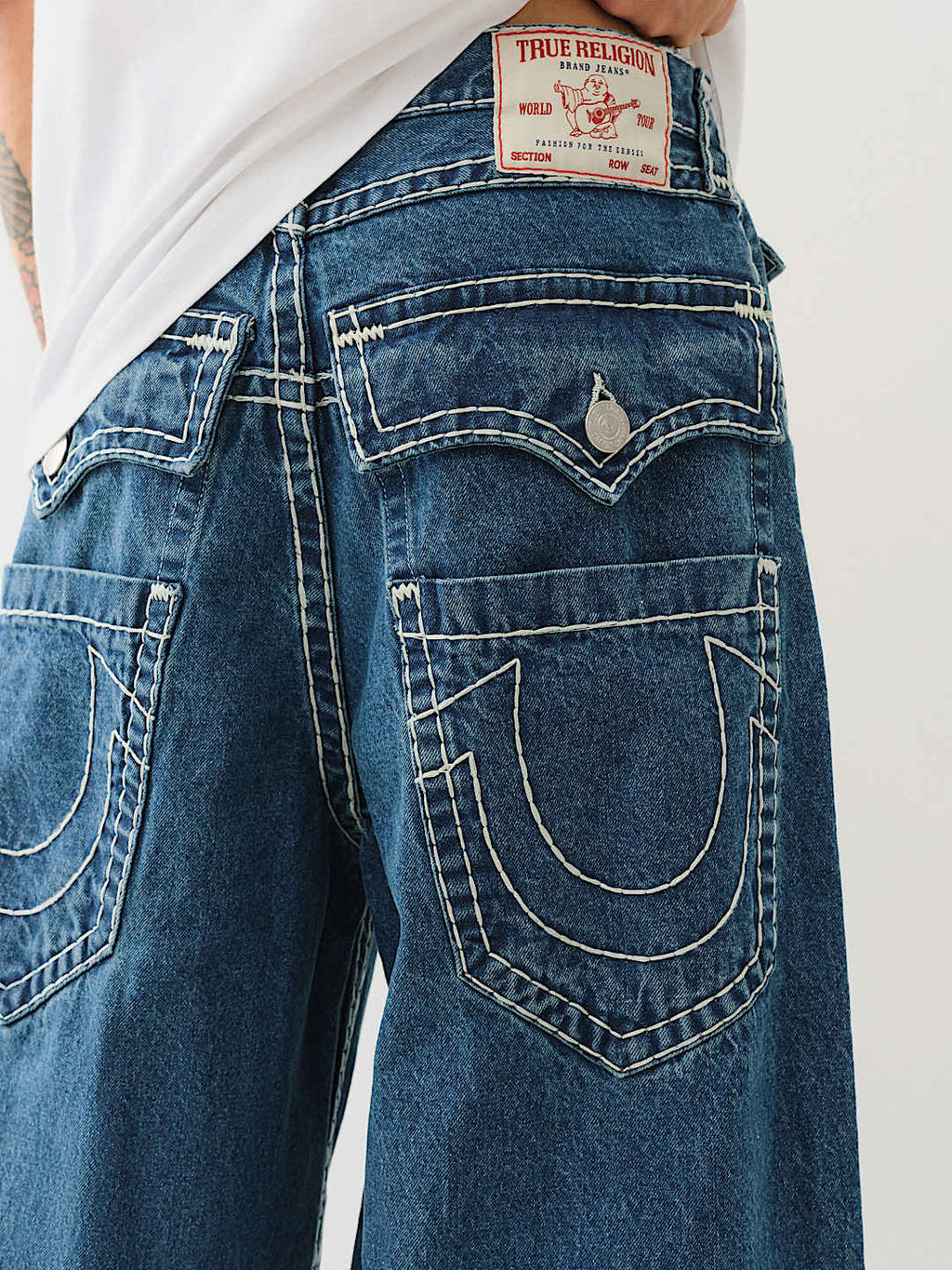 True Religion - Mikey Super T Xl Pocket Baggy Af Jean