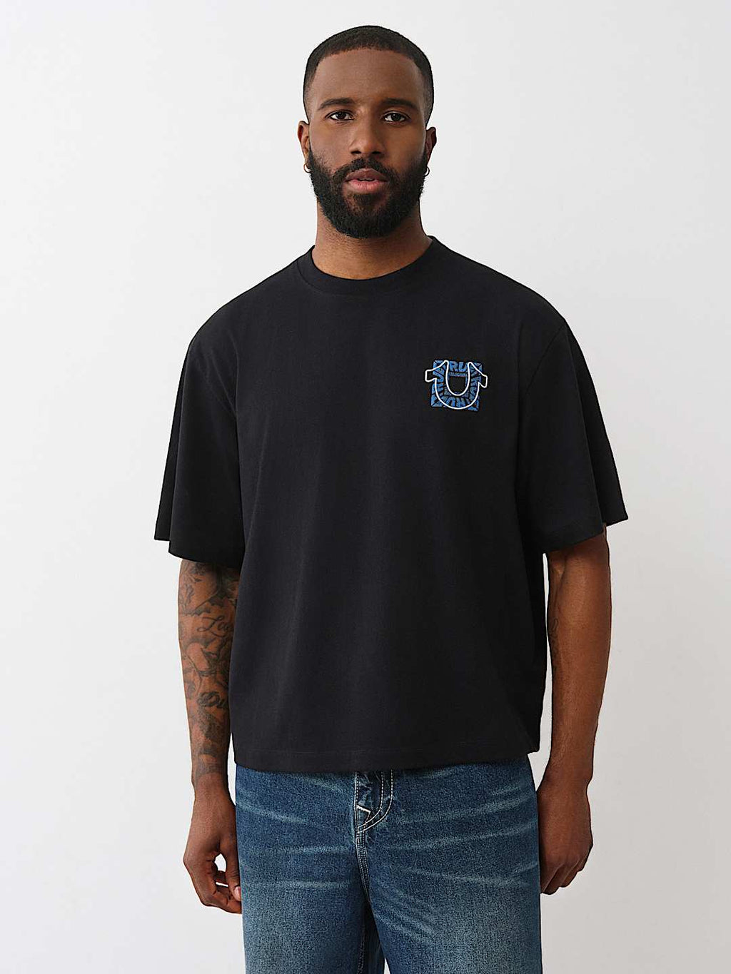 True Religion - Thumbs Up Heavyweight Boxy Tee